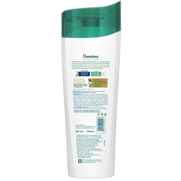 Himalaya Anti Dandruff Cool Mint Shampoo 340 ml