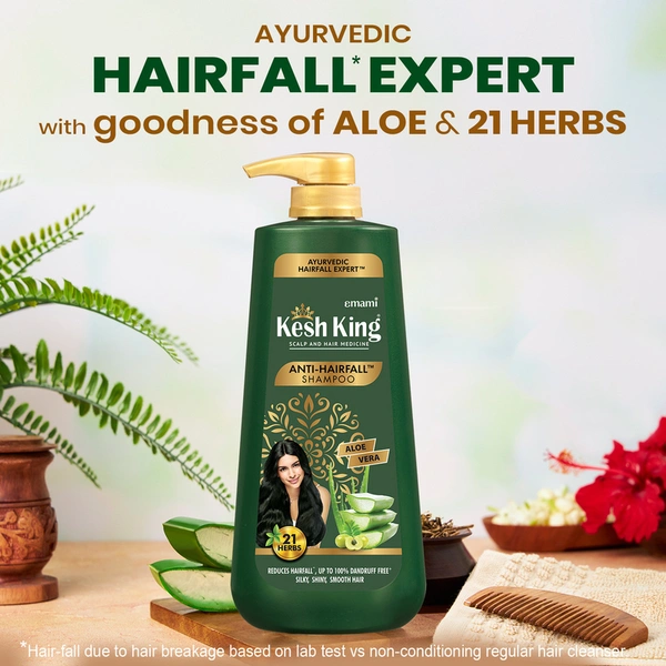 Kesh King Ayurvedic Anti Hairfall Shampoo 600 ml