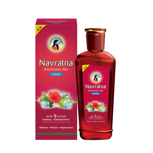 Navratna Ayurvedic Cool Hair Oil 180 ml