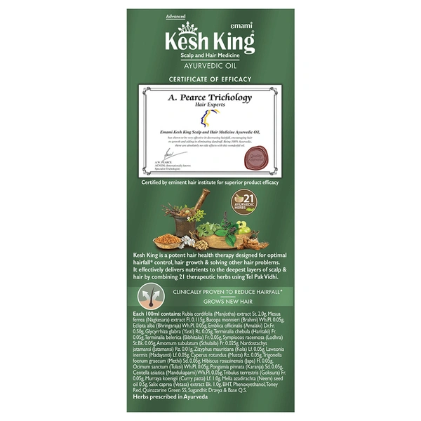 Kesh King Ayurvedic Anti Hairfall Medicinal Hair Oil 50 ml