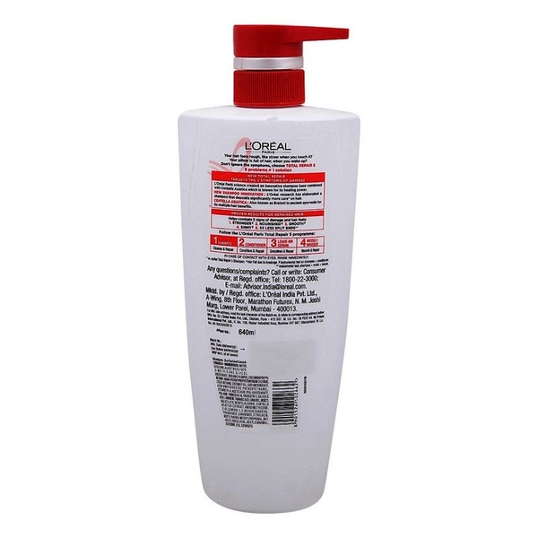 L'oreal Paris Total Repair Hair Shampoo 640 ml
