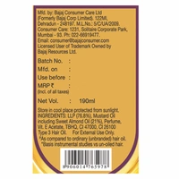Bajaj Almond Hair Oil 190 ml