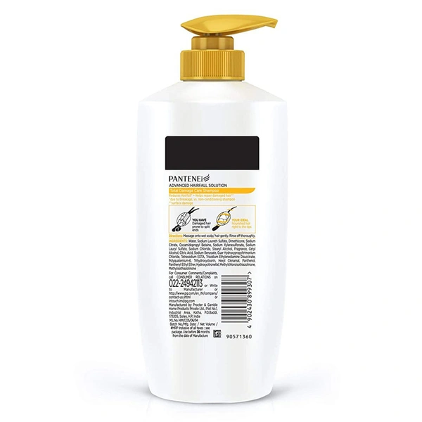 Pantene Damage Control Hair Shampoo 650 ml