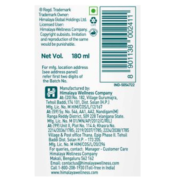 Himalaya Anti Hair Fall Shampoo 180 ml