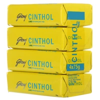 Cinthol Lime Soap 4 N (75 g Each)