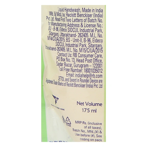 Dettol Handwash Original, 3 N (175 ml Each)