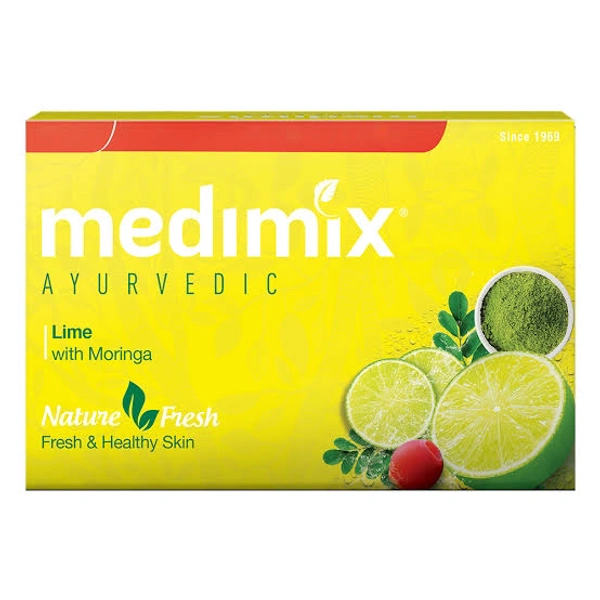Medimix Ayurvedic Lime Soap 3 + 1 (75g Each)