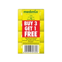 Medimix Ayurvedic Lime Soap 3 + 1 (75g Each)