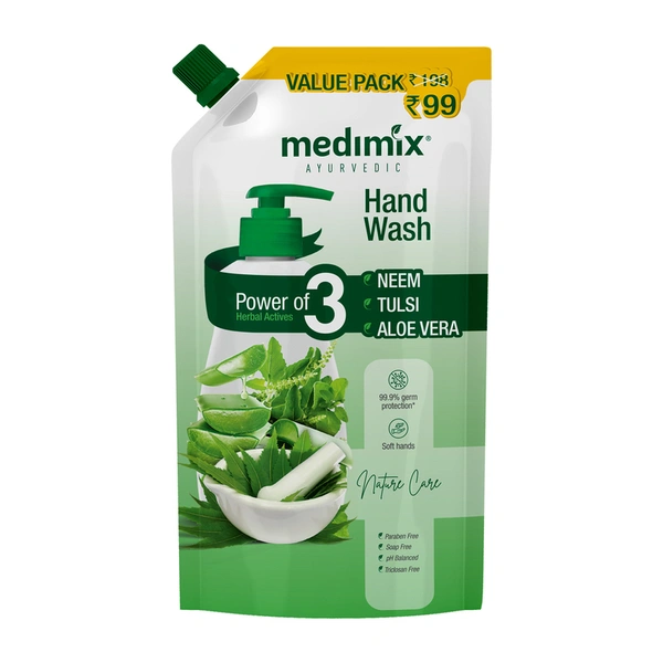 Medimix Ayurvedic Neem Hand Wash Refill 675 ml