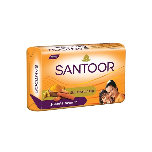 Santoor Sandal & Turmeric Soap 100 g