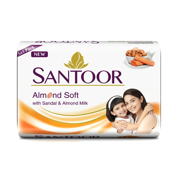 Santoor White Soap 3 N (150 g Each)