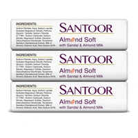 Santoor White Soap 3 N (150 g Each)