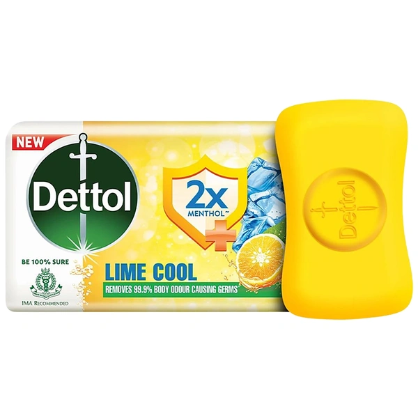 Dettol 2x Menthol Lime Cool Soap 40 g