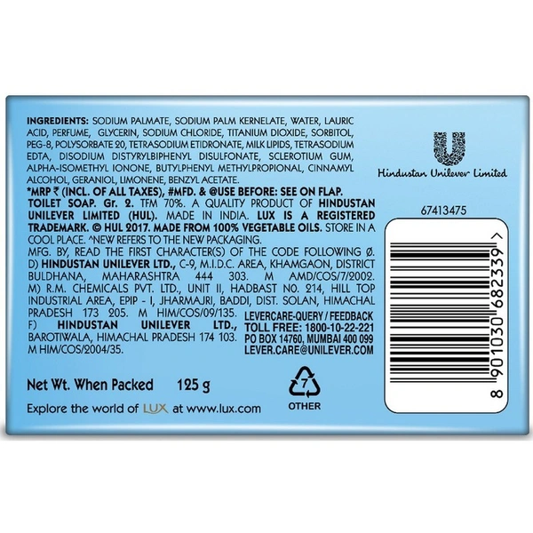 Lux International Creamy Perfection Soap, 125 g