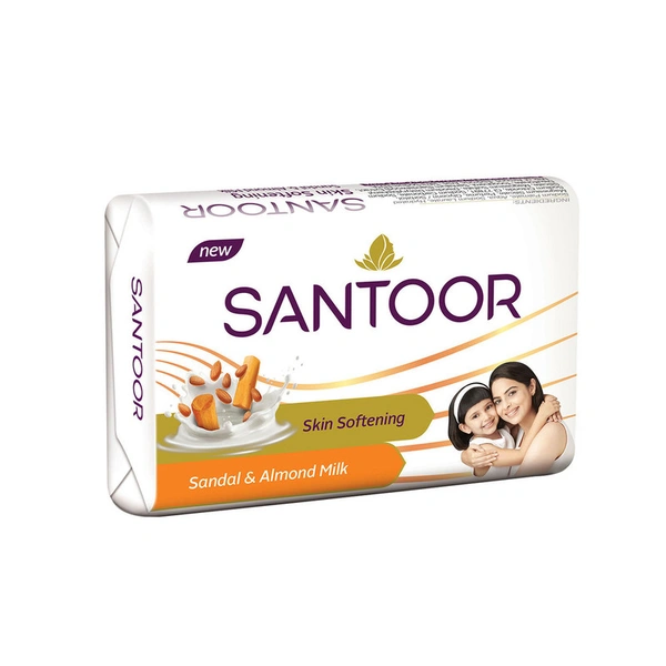 Santoor White Soap 4n (44 g Each)