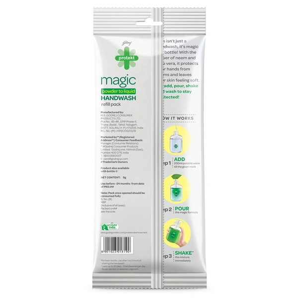 Protekt Magic Neem Handwash Refill Pack 9 g