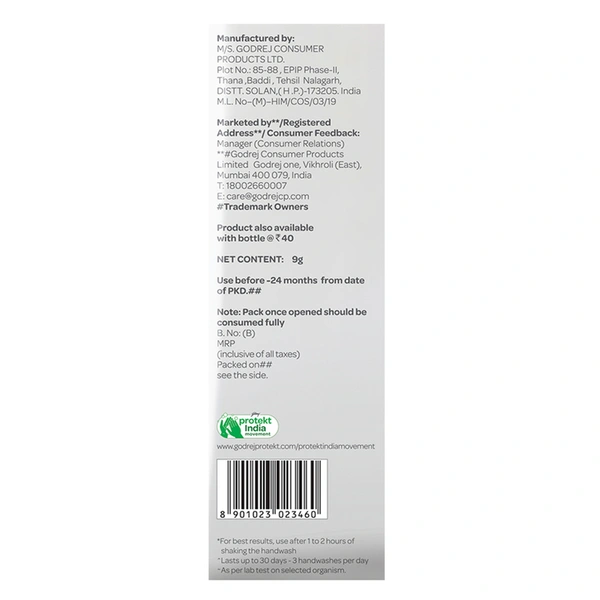 Protekt Magic Lime Handwash Refill Pack 9 g