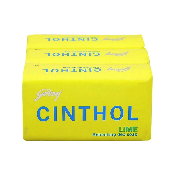 Cinthol Lime Soap 3 N ( 125 g Each)