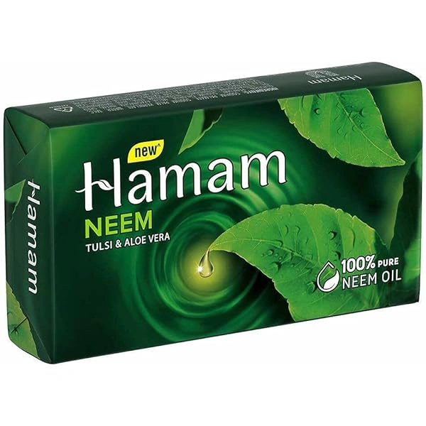 Hamam Soap Neem, Tulsi & Aloe Vera, 100 g