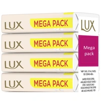 Lux Velvet Glow Soap 4 N (75 g Each)