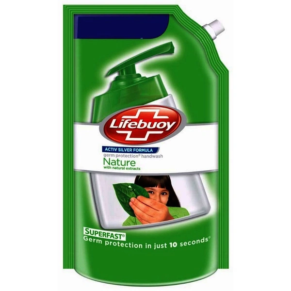 Lifebuoy Natural Liquid Hand Wash Refill, 750 ml