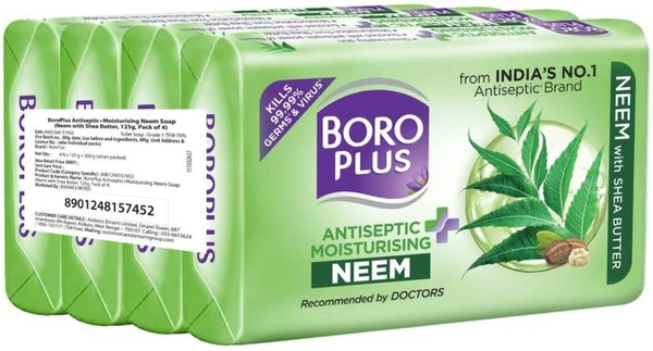 Boroplus Neem Soap 4u X 125g