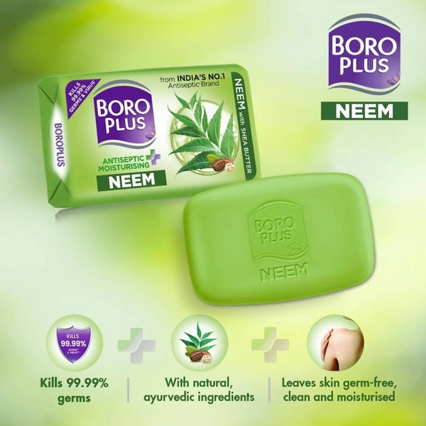 Boroplus Neem Soap 4u X 125g