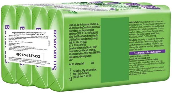 Boroplus Neem Soap 4u X 125g