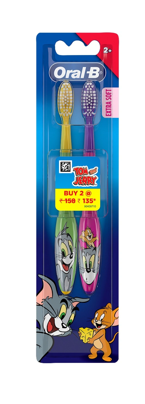 Oral-B Kids Tom & Jerry Toothrush 2 N