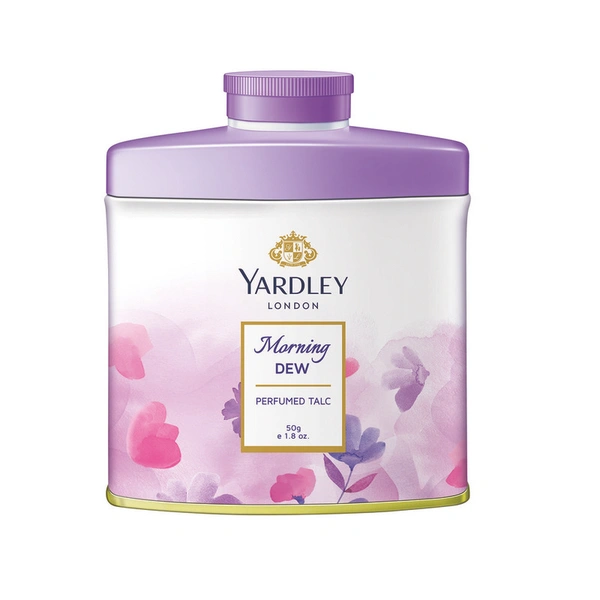 Yardley Deodorizing Talcum Powder Morning Dew, 50 g