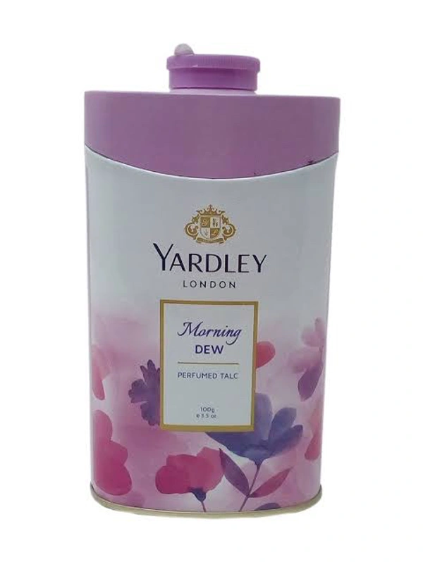 Yardley Deodorizing Talcum Powder Morning Dew, 100 g
