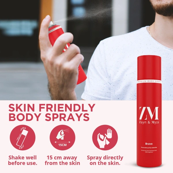 Zayn And Myza Bravo Body Spray 1 N