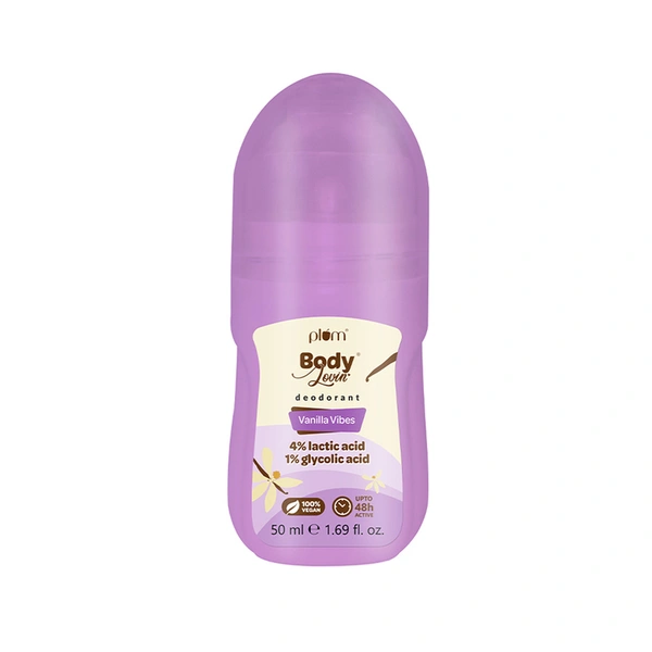 Plum Vanilla Vibes Rollon Deodorant 50 ml
