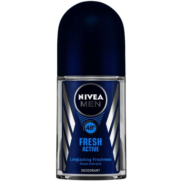 Nivea Men Fresh Active Roll On Deodorant 50 ml