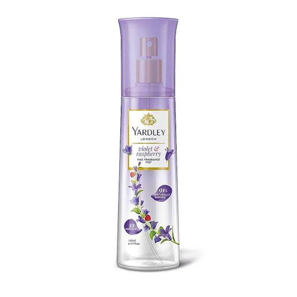 Yardley Violet & Raspberry Body Mist 140 ml