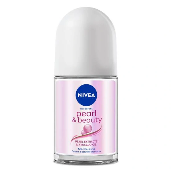 Nivea Roll On Deo Pearl And Beauty, 25 ml