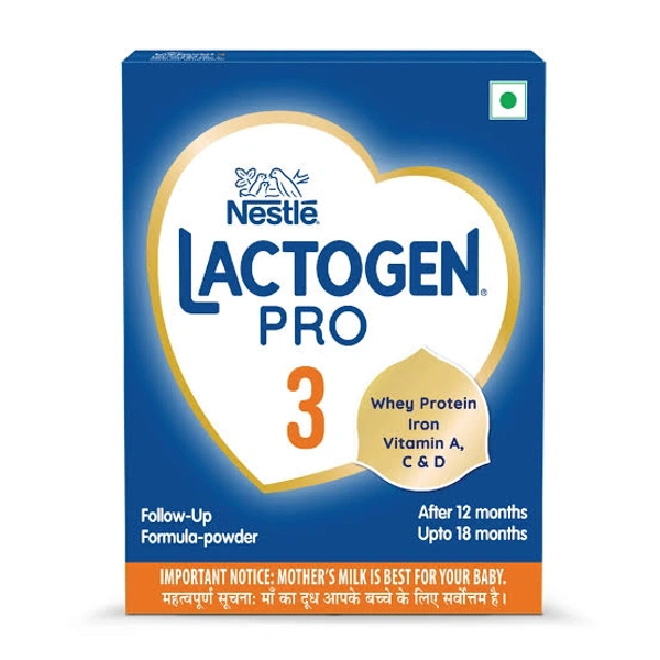 Lactogen Stage 3 Baby Formula Powder After 12 Months Upto 18 Months, 400 g