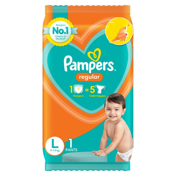 Pampers Regular Large Diaper Pants 1 N