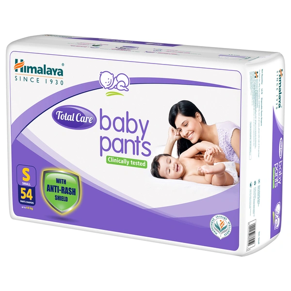 Himalaya Total Care Baby Pants Small Diapers 54 N