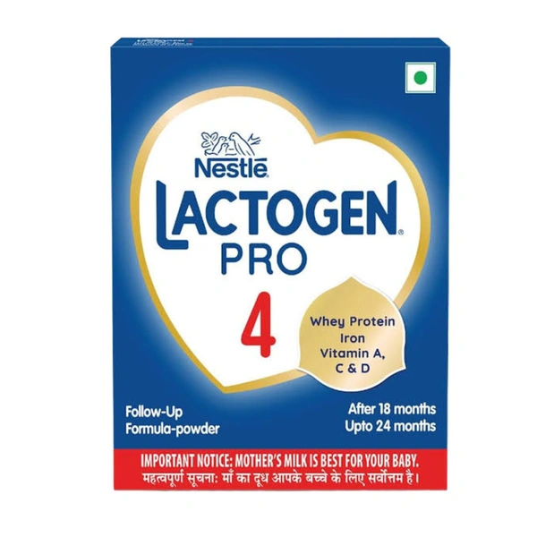 Lactogen Stage 4 Follow Up Baby Formula Powder After 18 Months Upto 24 Months, 400 g