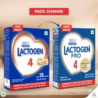 Lactogen Stage 4 Follow Up Baby Formula Powder After 18 Months Upto 24 Months, 400 g