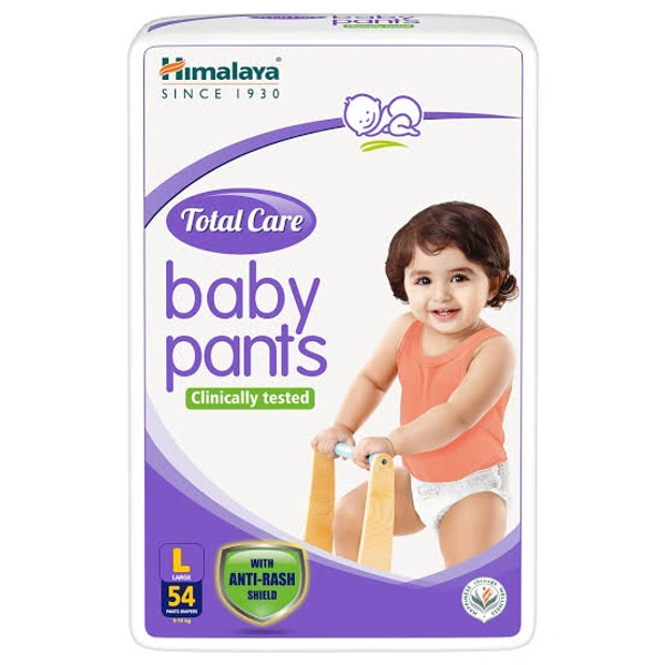 Himalaya Total Care Baby Pants Large Diapers 54 N