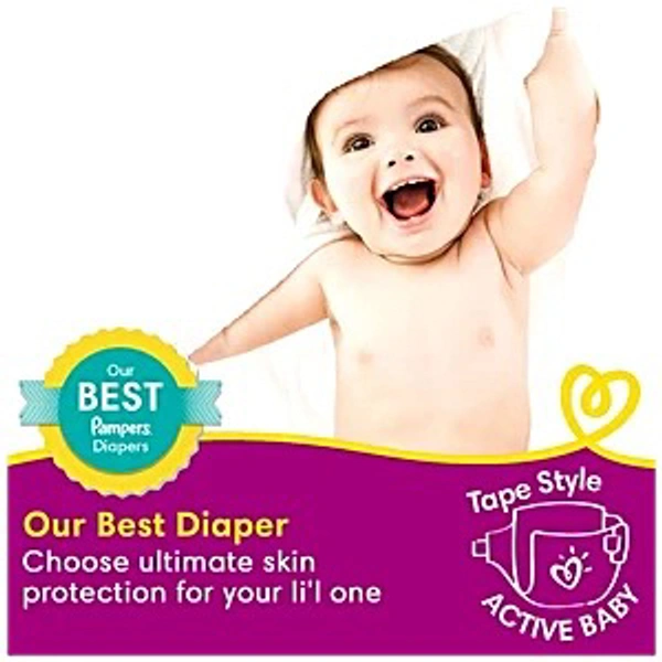 Pampers Active Baby Large Diapers 50 N