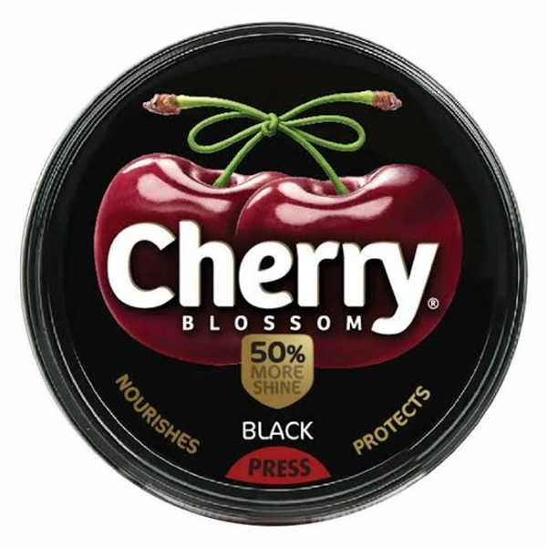 Cherry Black Shoe Polish 40 g
