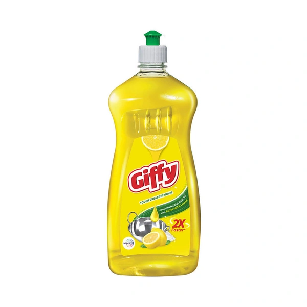 Giffy Lemon & Active Salt Dishwash Gel 750 ml