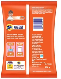 Tide Double Power Lemon & Mint Detergent Powder 500 g