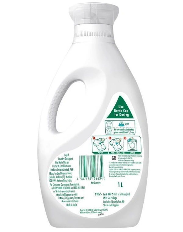 Ariel Matic Front Load Liquid Detergent 1L