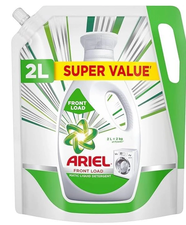Ariel Matic Front Load Liquid Detergent Refill Pouch 2L