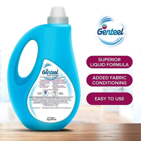 Genteel Liquid Detergent 2 N (1 kg Each)