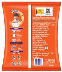 Tide Double Power Lemon & Mint Detergent Powder 2 kg